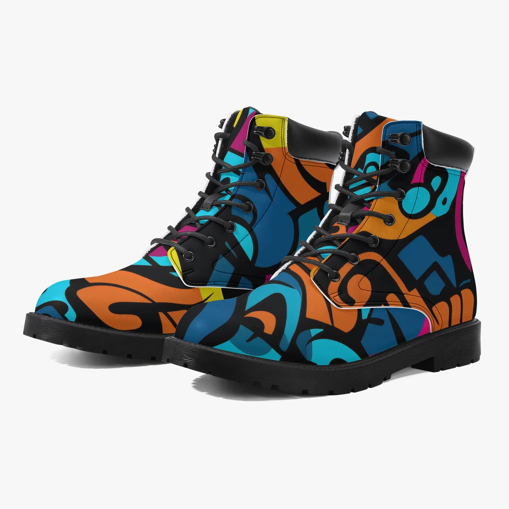 colorful-graffiti-v3-leder-boots-or-stylische-und-warme-winterstiefel-boots-jlr-design-8 - JLR Design