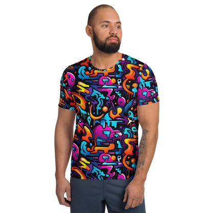 colorful-graffiti-v3-sport-t-shirt-fur-herren-sport-t-shirt-jlr-design-1 - JLR Design