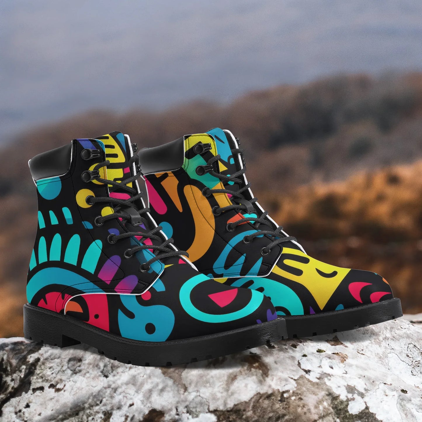 colorful-graffiti-v4-leder-boots-or-stylische-und-warme-winterstiefel-boots-jlr-design-2 - JLR Design
