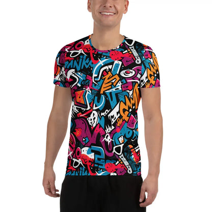 colorful-graffiti-v4-sport-t-shirt-fur-herren-sport-t-shirt-jlr-design-1 - JLR Design