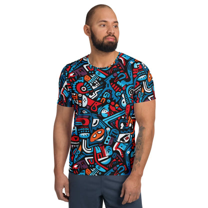 colorful-graffiti-v5-sport-t-shirt-fur-herren-sport-t-shirt-jlr-design-1 - JLR Design