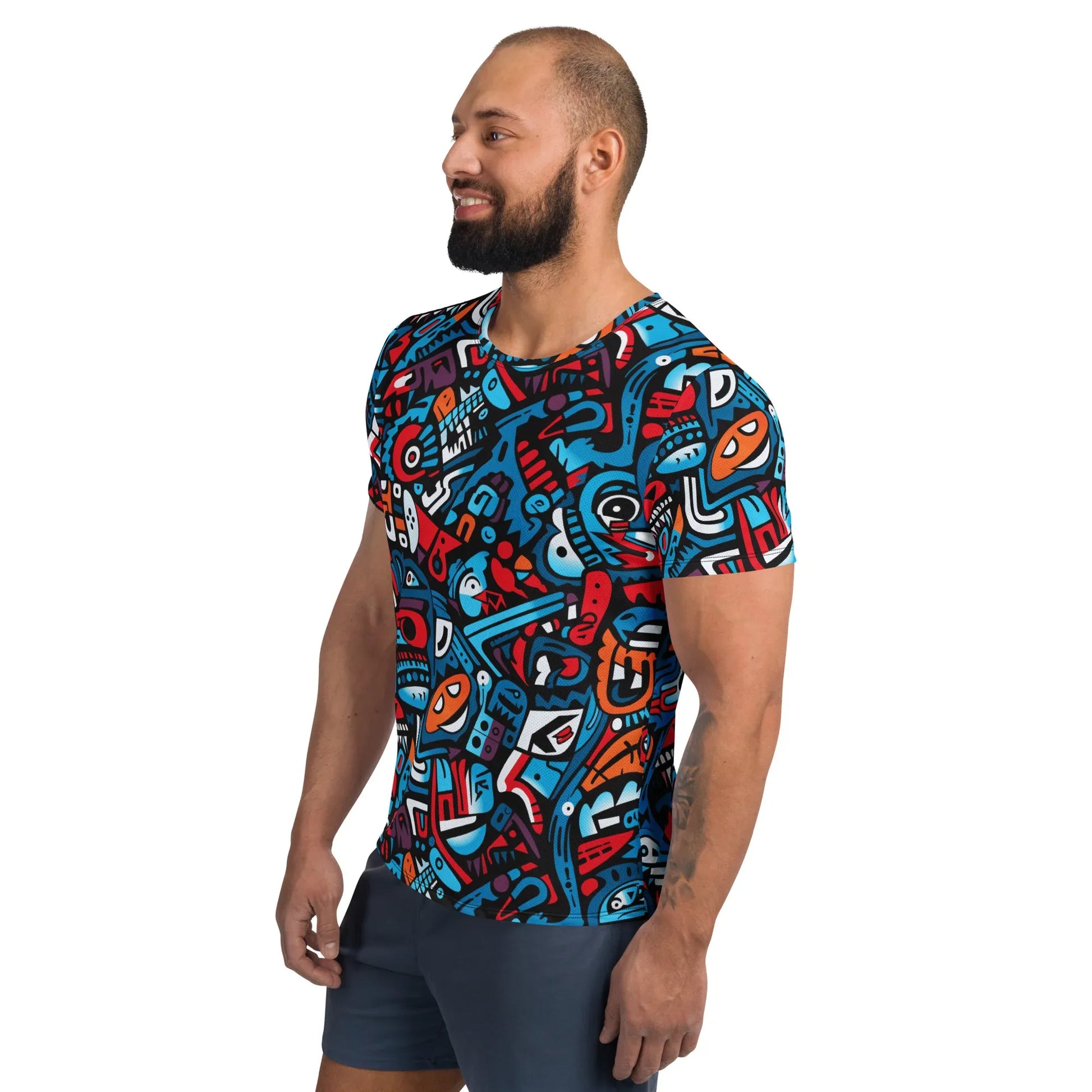 colorful-graffiti-v5-sport-t-shirt-fur-herren-sport-t-shirt-jlr-design-9 - JLR Design