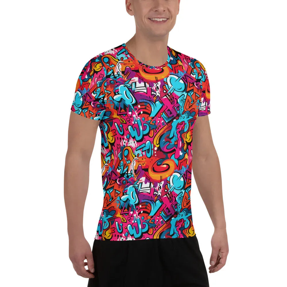colorful-graffiti-v6-sport-t-shirt-fur-herren-sport-t-shirt-jlr-design-10 - JLR Design