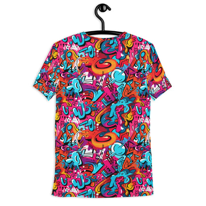 colorful-graffiti-v6-sport-t-shirt-fur-herren-sport-t-shirt-jlr-design-2 - JLR Design