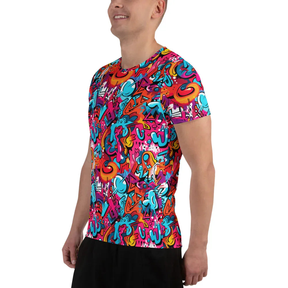 colorful-graffiti-v6-sport-t-shirt-fur-herren-sport-t-shirt-jlr-design-9 - JLR Design