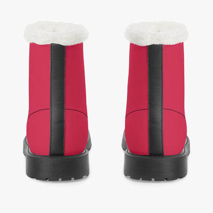 crimson-faux-fur-leder-boots-boots-jlr-design-6 - JLR Design