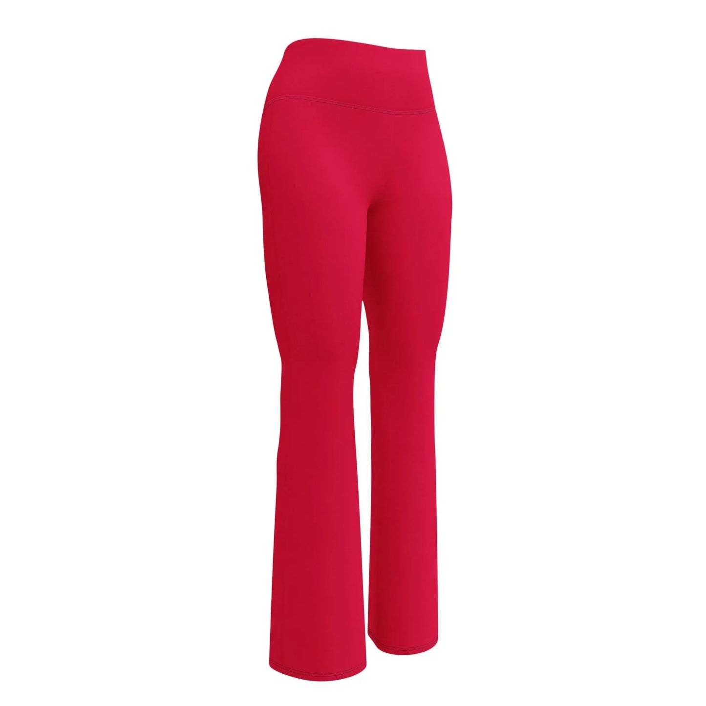 crimson-high-waist-flare-leggings-flare-leggings-jlr-design-6 - JLR Design