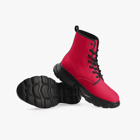 crimson-leather-chunky-boots-boots-jlr-design-1 - JLR Design