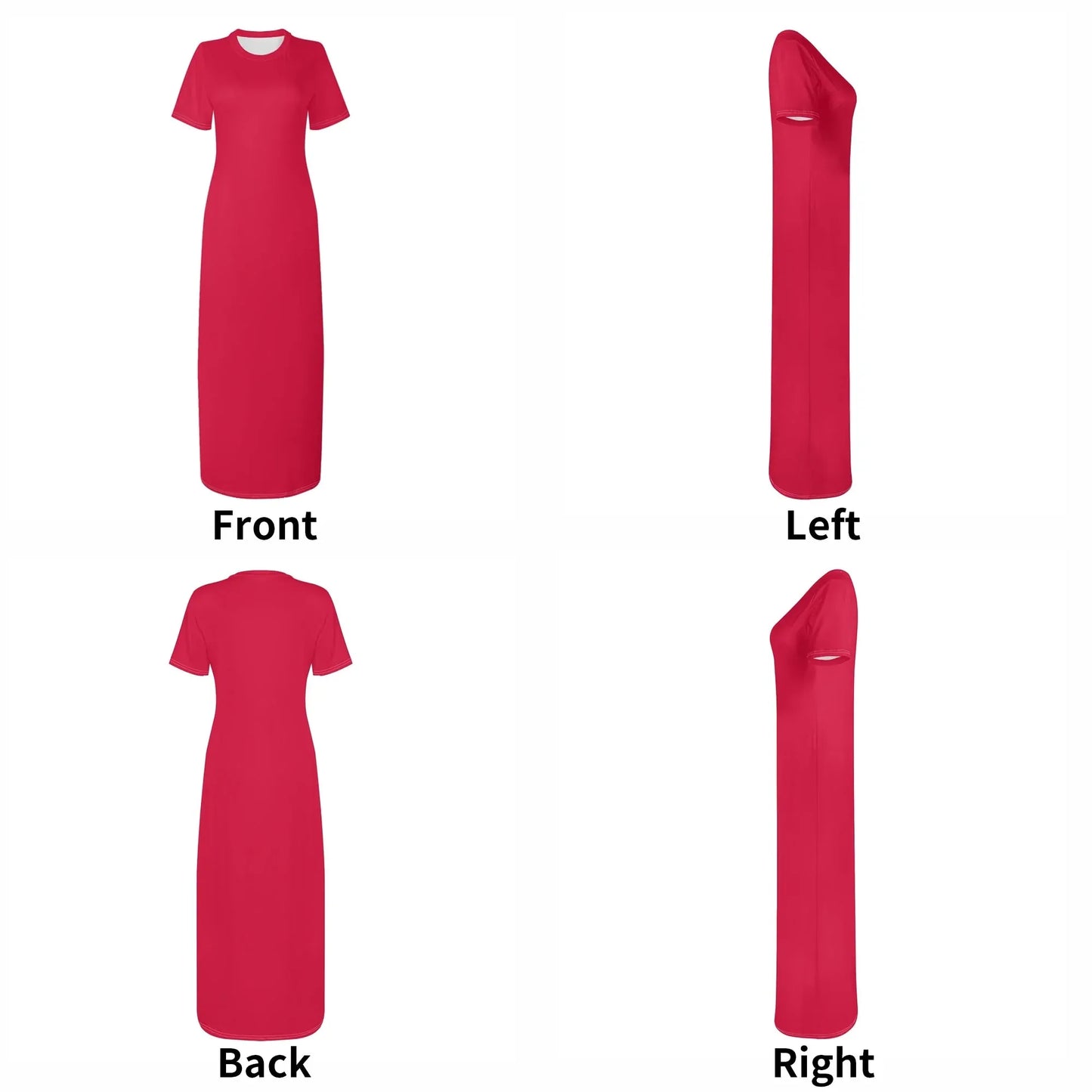 crimson-short-sleeve-long-dresses-long-dress-jlr-design-7 - JLR Design