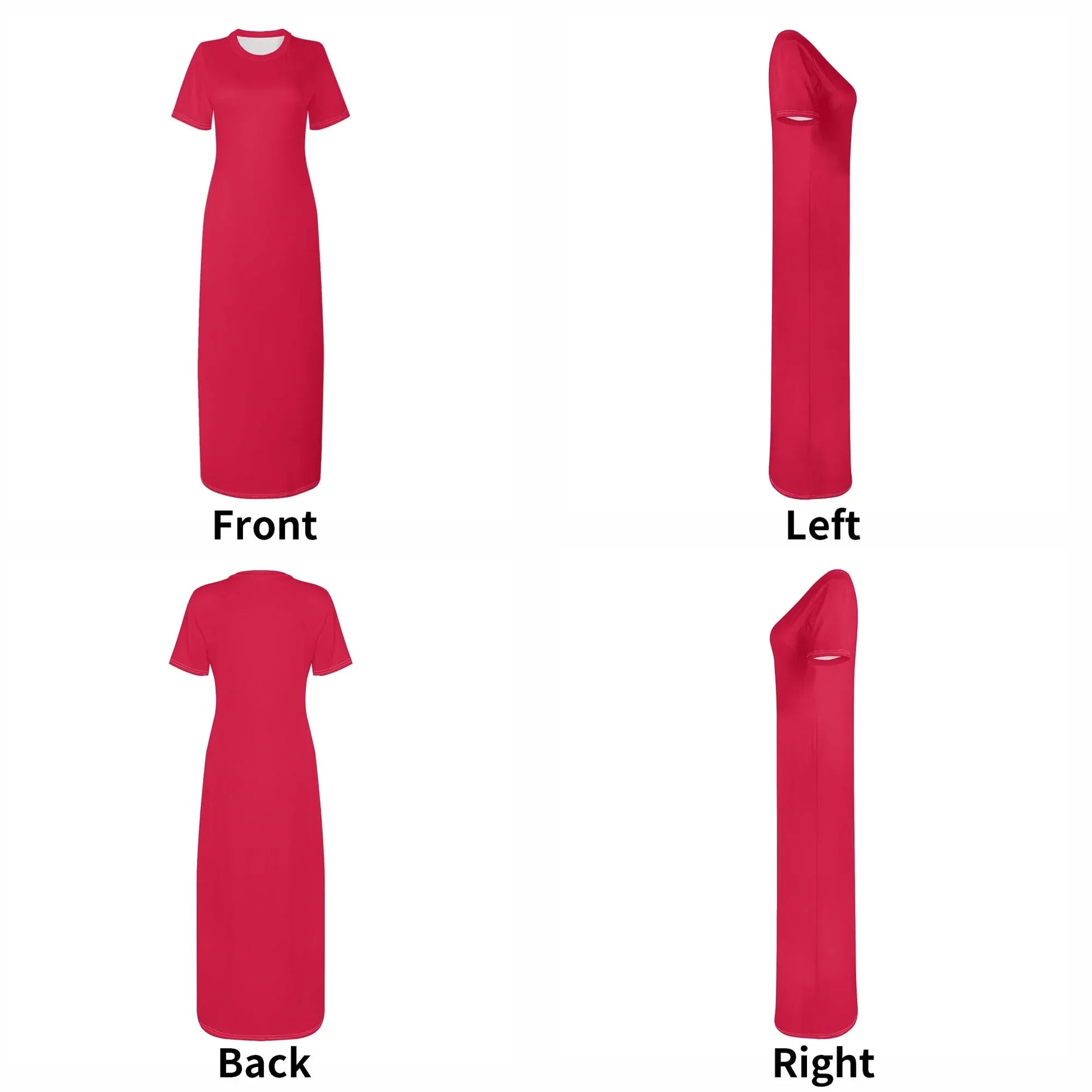 crimson-short-sleeve-long-dresses-long-dress-jlr-design-7 - JLR Design