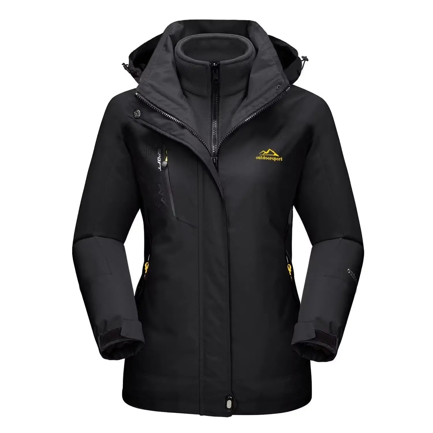 damen-3-in-1-outdoor-jacke-mit-fleece-innenjacke-wasserdichte-winterjacke-zum-wandern-and-ski-jacke-jlr-design-12 - JLR Design