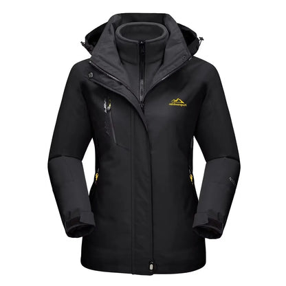 damen-3-in-1-outdoor-jacke-mit-fleece-innenjacke-wasserdichte-winterjacke-zum-wandern-and-ski-jacke-jlr-design-12 - JLR Design