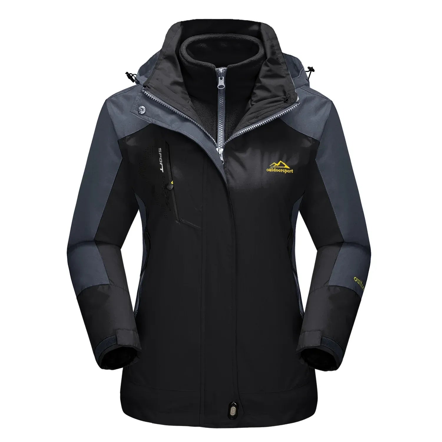 damen-3-in-1-outdoor-jacke-mit-fleece-innenjacke-wasserdichte-winterjacke-zum-wandern-and-ski-jacke-jlr-design-17 - JLR Design