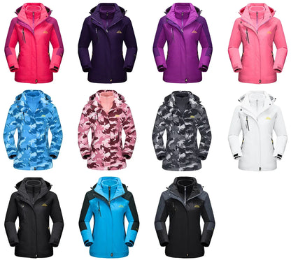 damen-3-in-1-outdoor-jacke-mit-fleece-innenjacke-wasserdichte-winterjacke-zum-wandern-and-ski-jacke-jlr-design-22 - JLR Design