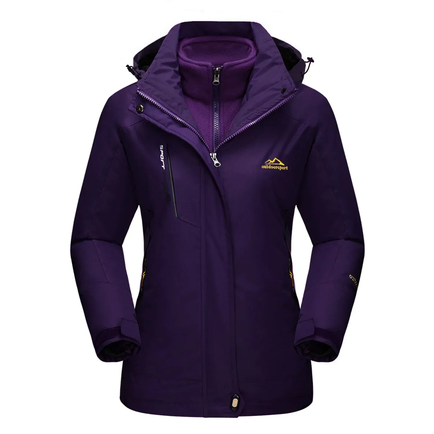 damen-3-in-1-outdoor-jacke-mit-fleece-innenjacke-wasserdichte-winterjacke-zum-wandern-and-ski-jacke-jlr-design-8 - JLR Design