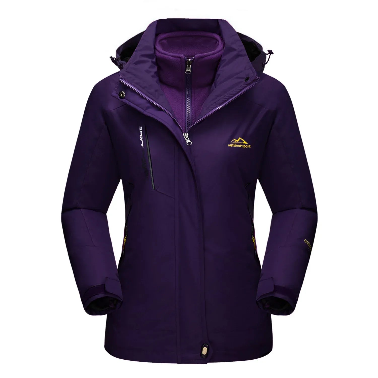 damen-3-in-1-outdoor-jacke-mit-fleece-innenjacke-wasserdichte-winterjacke-zum-wandern-and-ski-jacke-jlr-design-8 - JLR Design