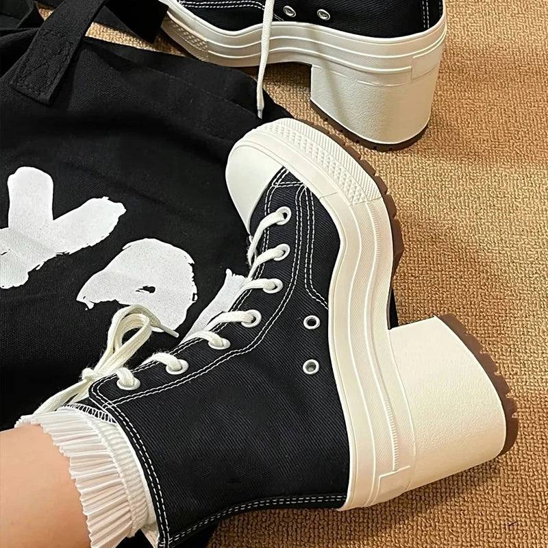 damen-high-top-high-heel-sneaker-im-klassischen-look-high-heels-jlr-design-5 - JLR Design
