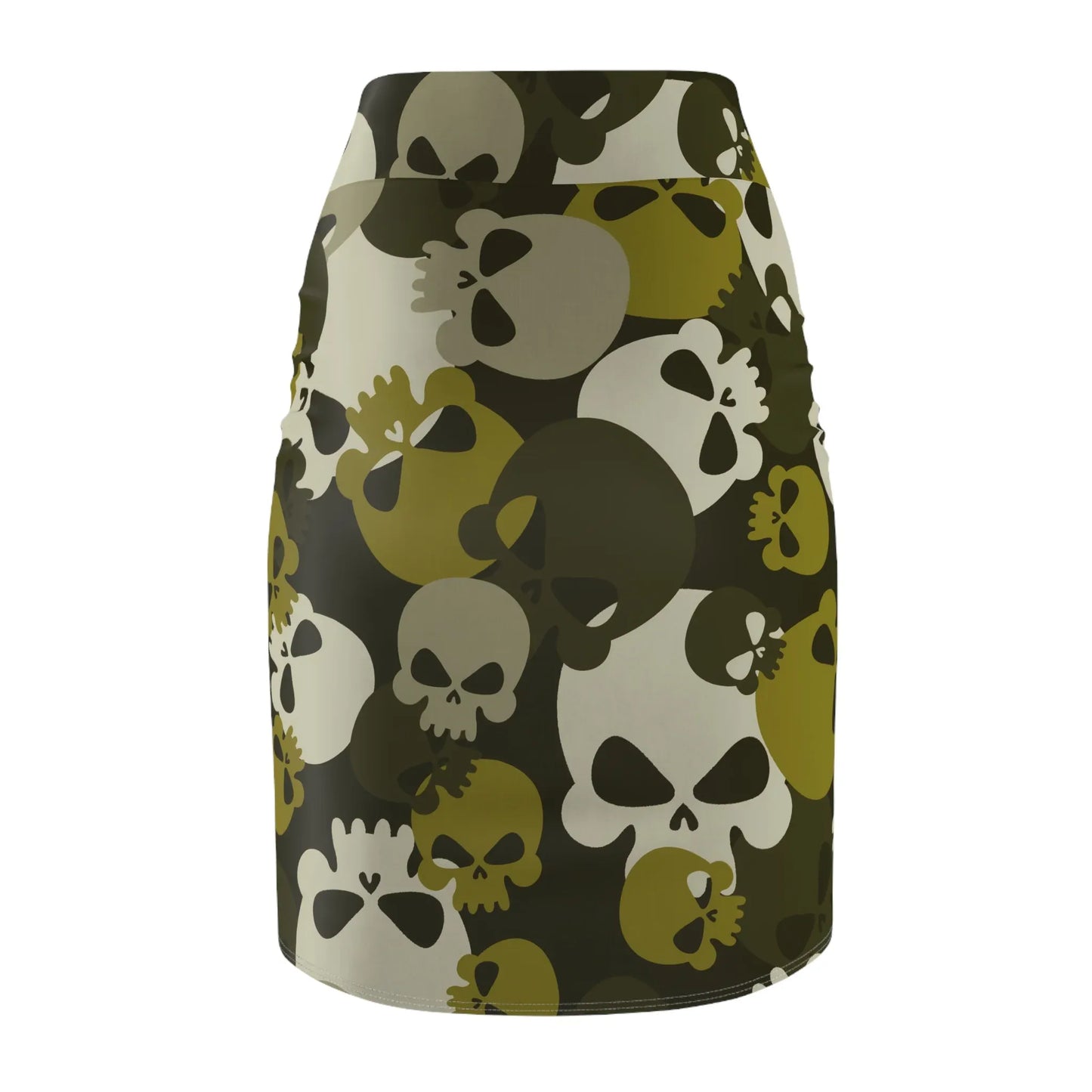 dark-green-bleistiftrock-fur-damen-eleganter-mid-waist-rock-mit-stretch-komfort-bleistiftrock-jlr-design-5 - JLR Design