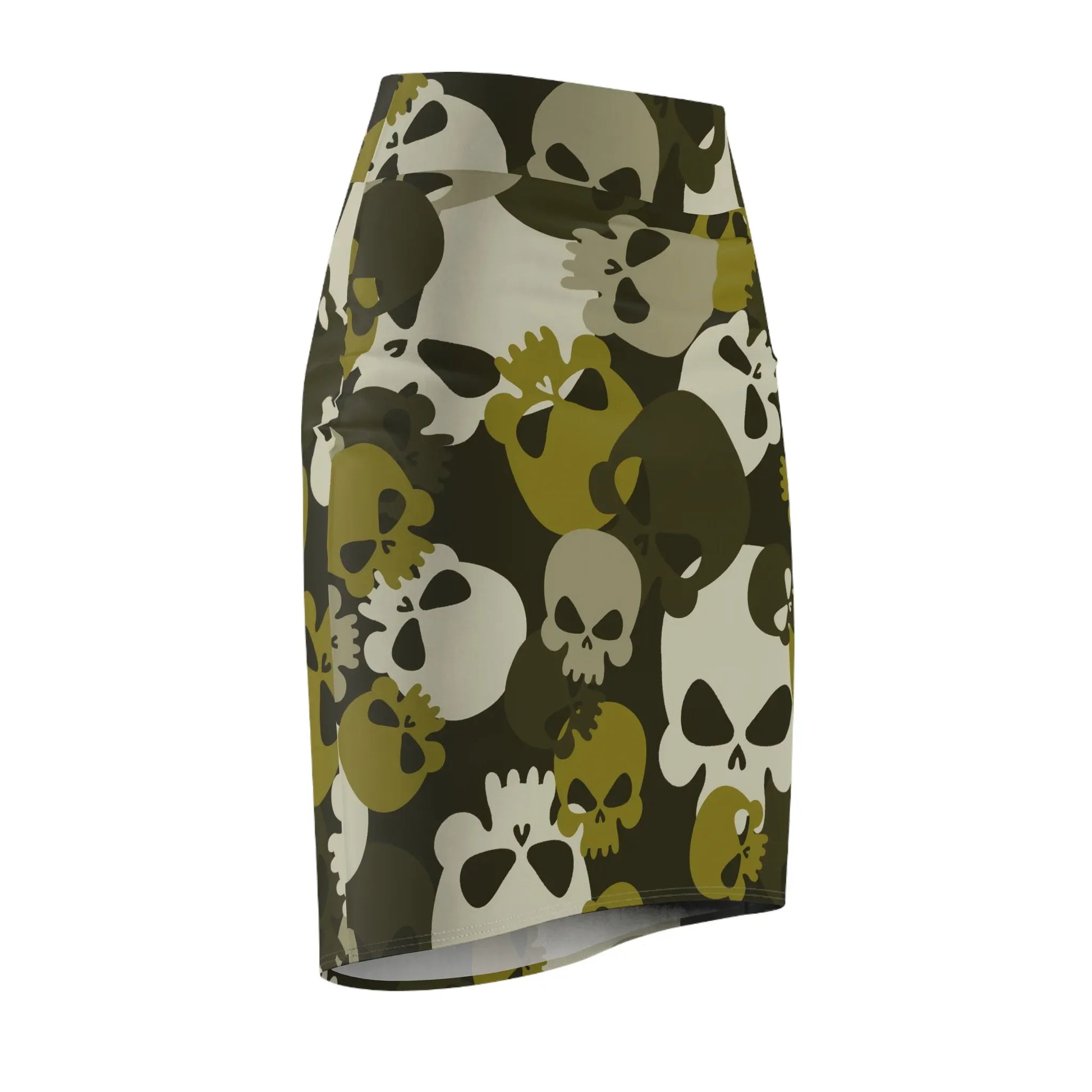 dark-green-bleistiftrock-fur-damen-eleganter-mid-waist-rock-mit-stretch-komfort-bleistiftrock-jlr-design-6 - JLR Design