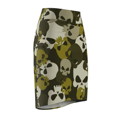 dark-green-bleistiftrock-fur-damen-eleganter-mid-waist-rock-mit-stretch-komfort-bleistiftrock-jlr-design-6 - JLR Design