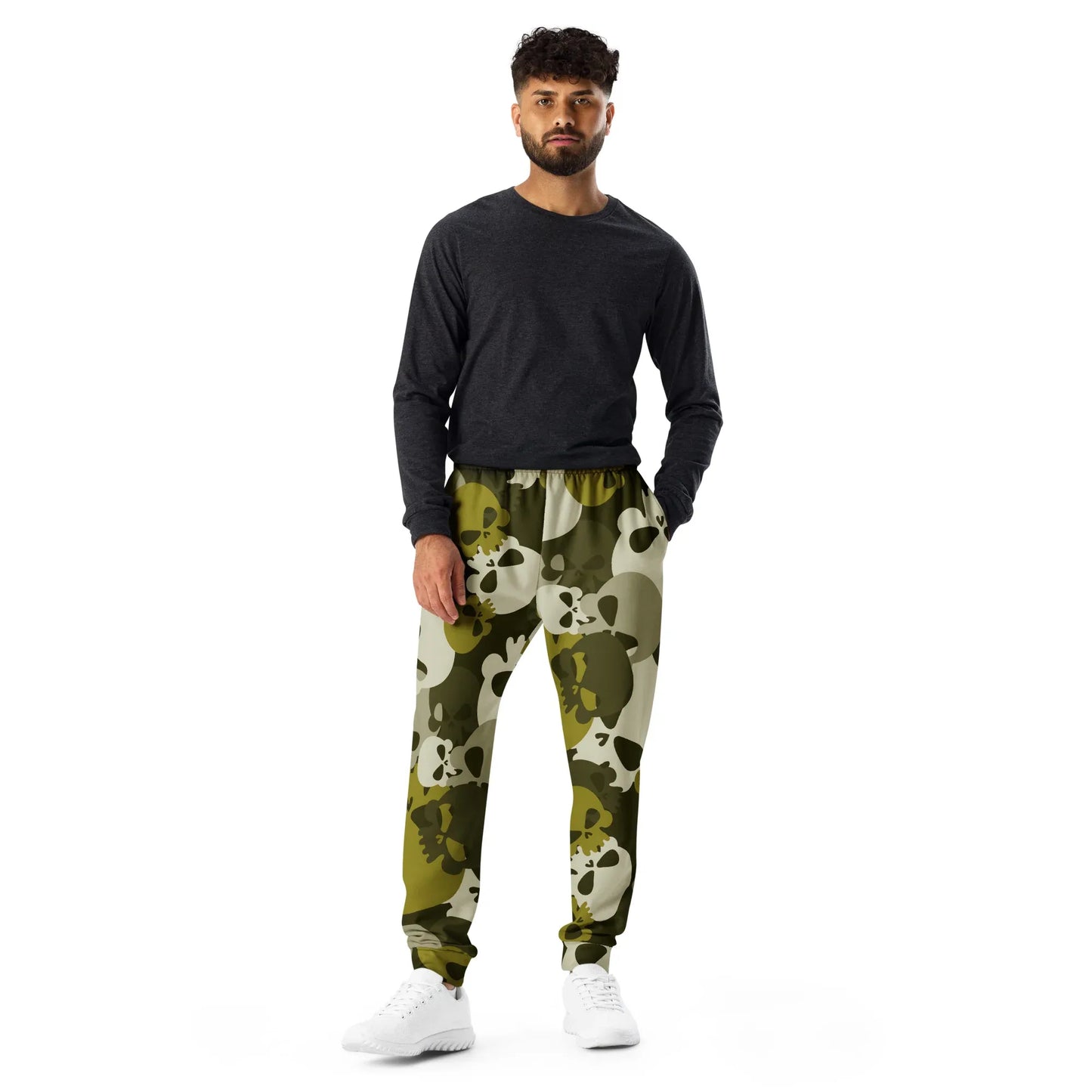 dark-green-skull-herren-jogginghose-jogginghose-jlr-design-3 - JLR Design