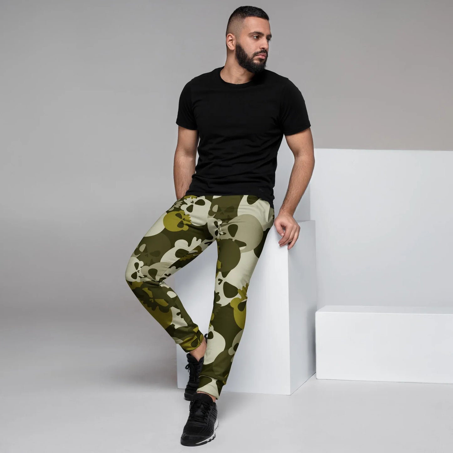 dark-green-skull-herren-jogginghose-jogginghose-jlr-design-5 - JLR Design