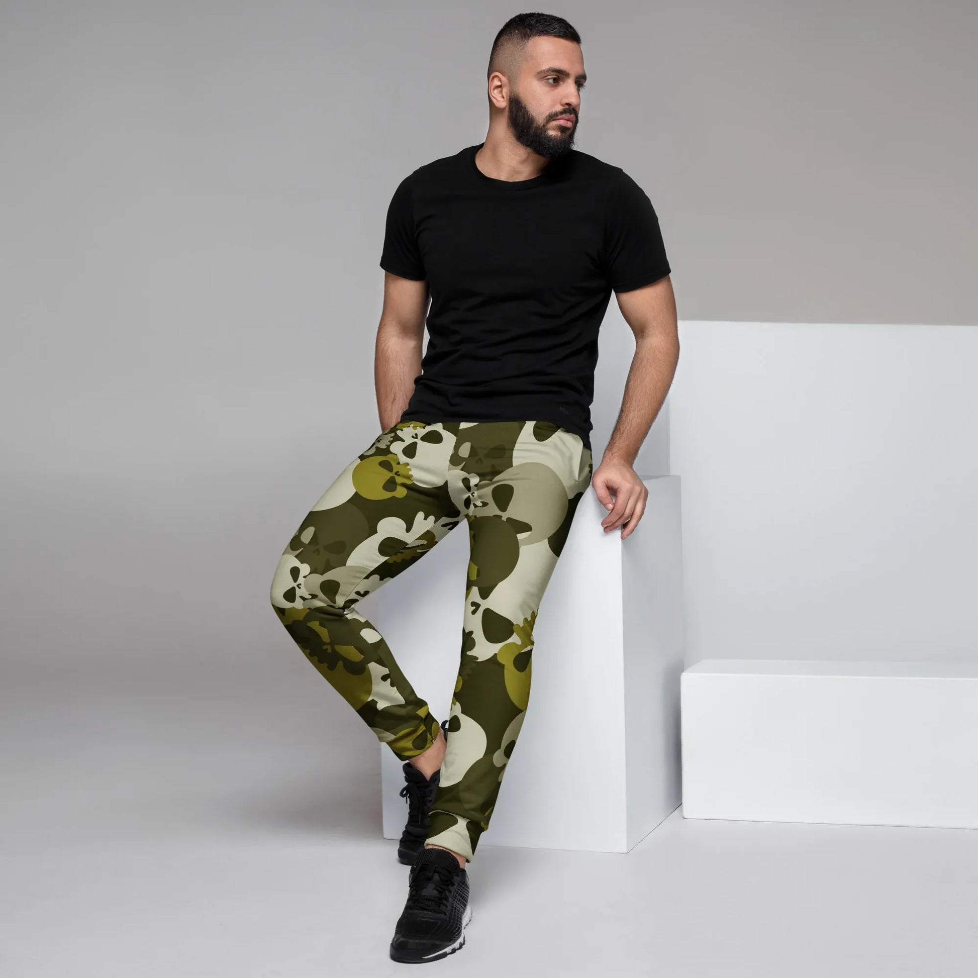 dark-green-skull-herren-jogginghose-jogginghose-jlr-design-5 - JLR Design