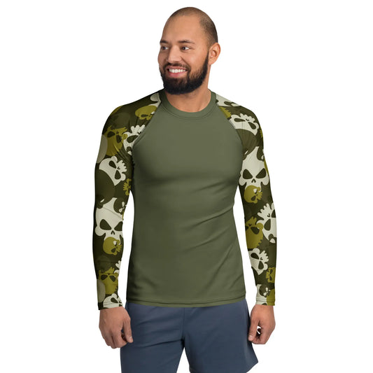 dark-green-skull-herren-rash-guard-rash-guard-jlr-design-1 - JLR Design
