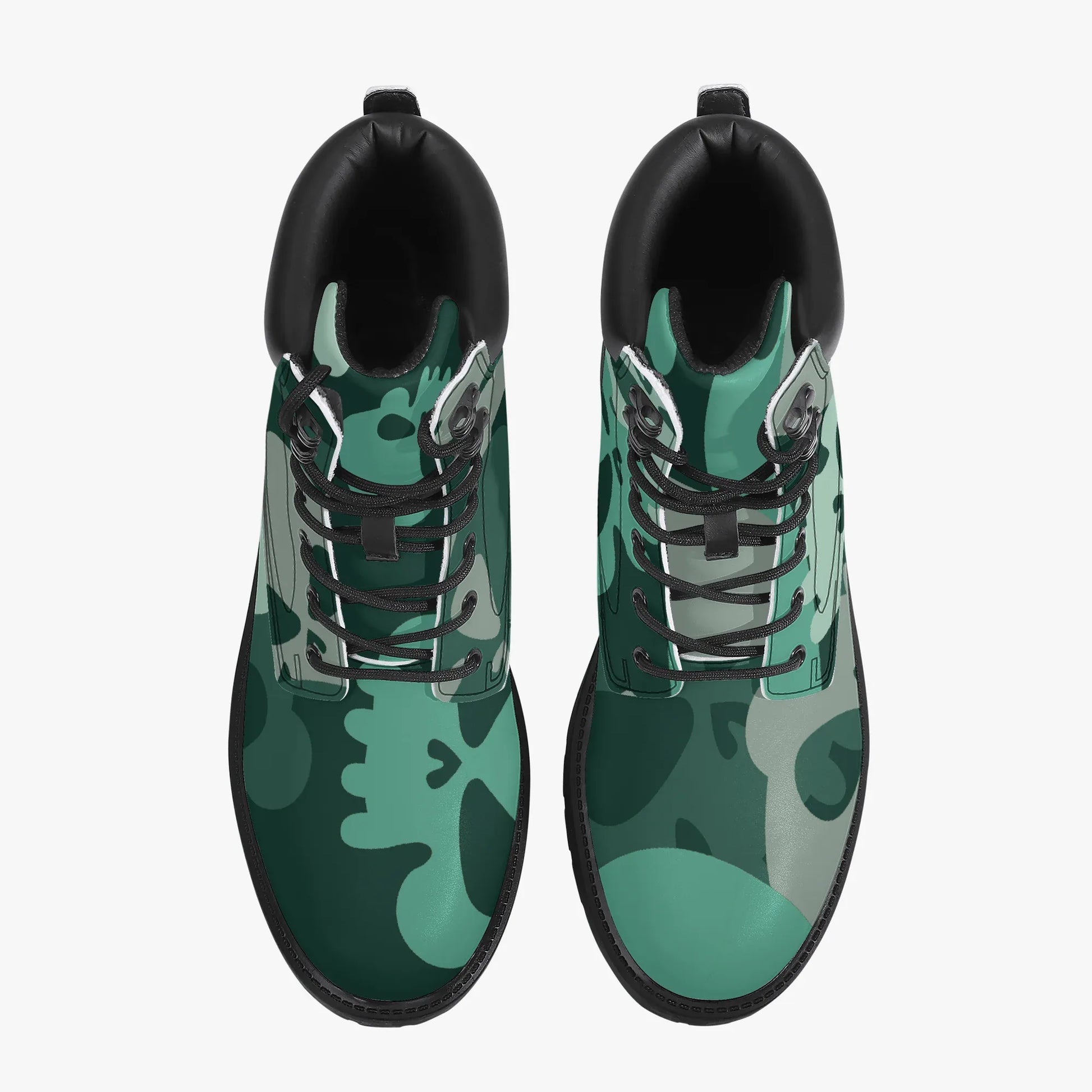 dark-green-skull-leder-boots-or-stylische-und-warme-winterstiefel-boots-jlr-design-4 - JLR Design