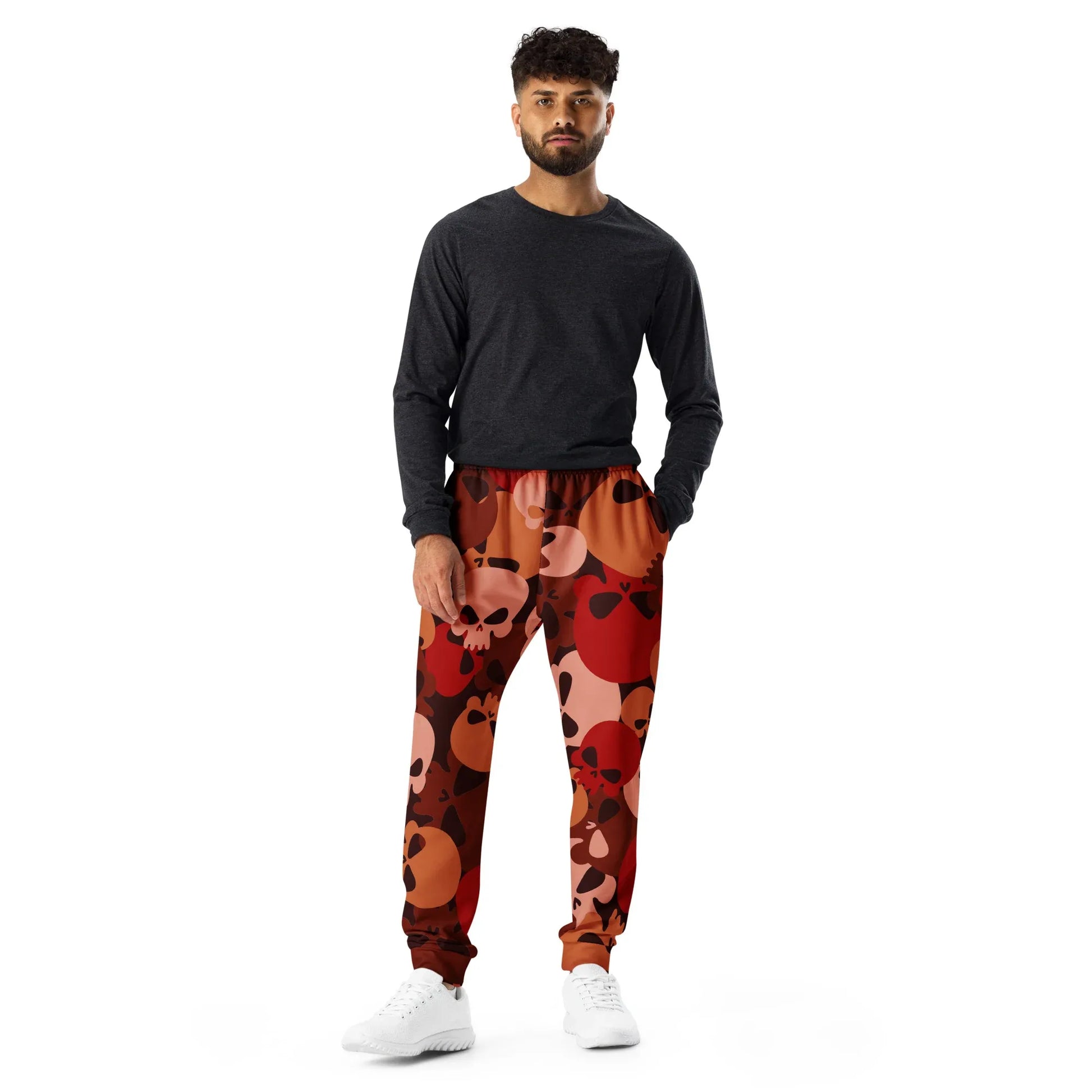 dark-red-skull-herren-jogginghose-jogginghose-jlr-design-3 - JLR Design