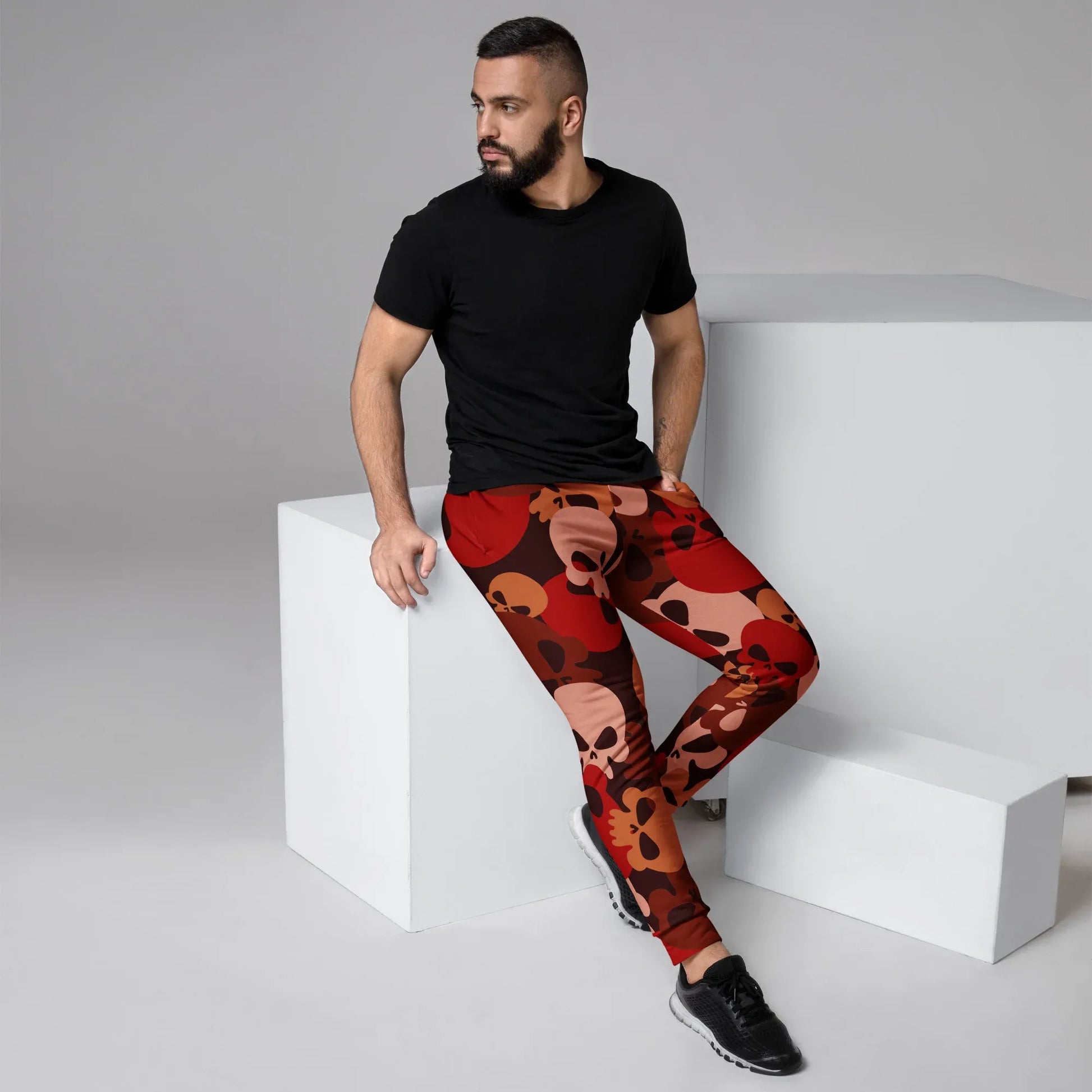 dark-red-skull-herren-jogginghose-jogginghose-jlr-design-6 - JLR Design