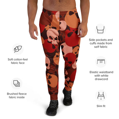 dark-red-skull-herren-jogginghose-jogginghose-jlr-design-7 - JLR Design