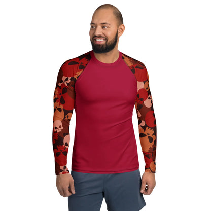 dark-red-skull-herren-rash-guard-rash-guard-jlr-design-1 - JLR Design