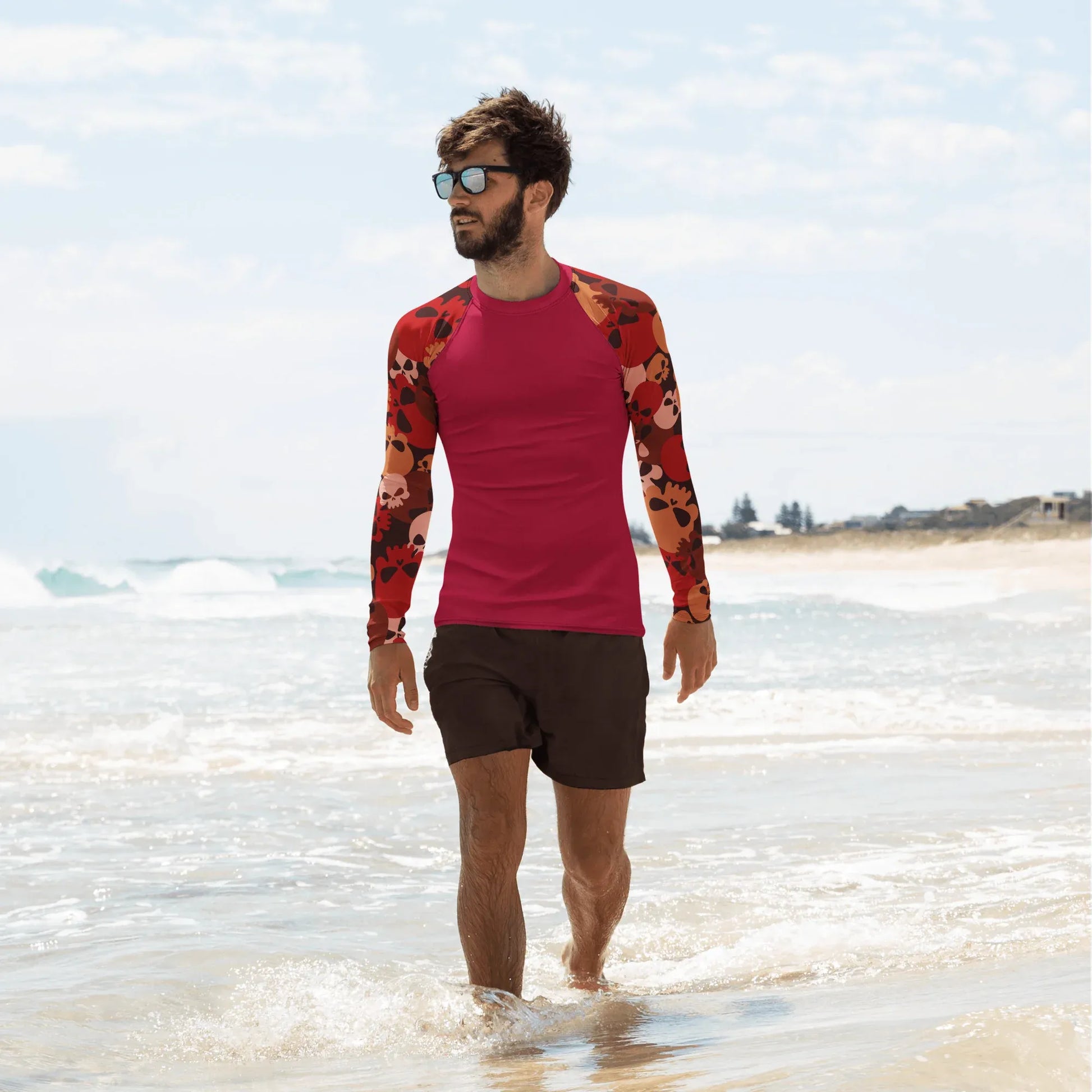 dark-red-skull-herren-rash-guard-rash-guard-jlr-design-4 - JLR Design