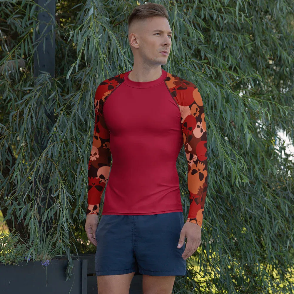dark-red-skull-herren-rash-guard-rash-guard-jlr-design-5 - JLR Design