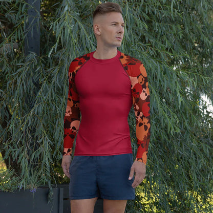 dark-red-skull-herren-rash-guard-rash-guard-jlr-design-5 - JLR Design