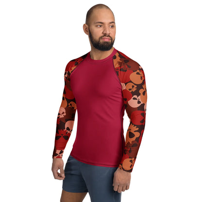 dark-red-skull-herren-rash-guard-rash-guard-jlr-design-7 - JLR Design