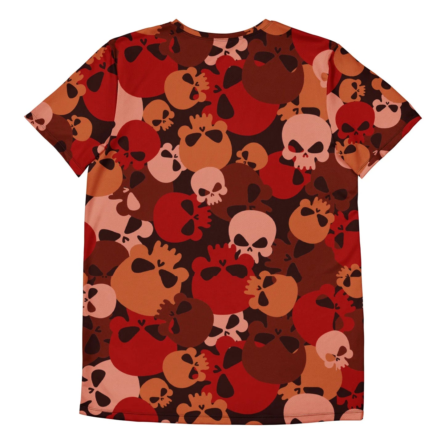 dark-red-skull-sport-t-shirt-fur-herren-sport-t-shirt-jlr-design-6 - JLR Design