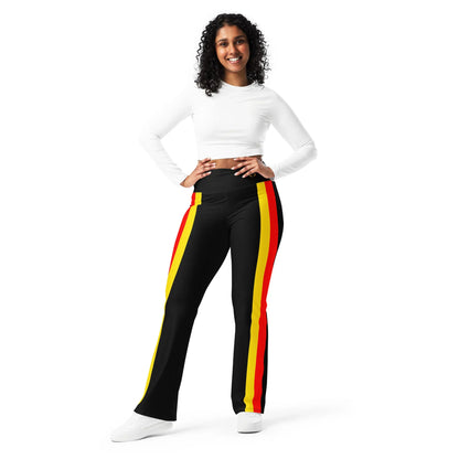 deutschland-high-waist-flare-leggings-flare-leggings-jlr-design-3 - JLR Design