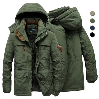 dicke-winterjacke-mit-kapuze-and-vielen-taschen-parka-jlr-design-1 - JLR Design