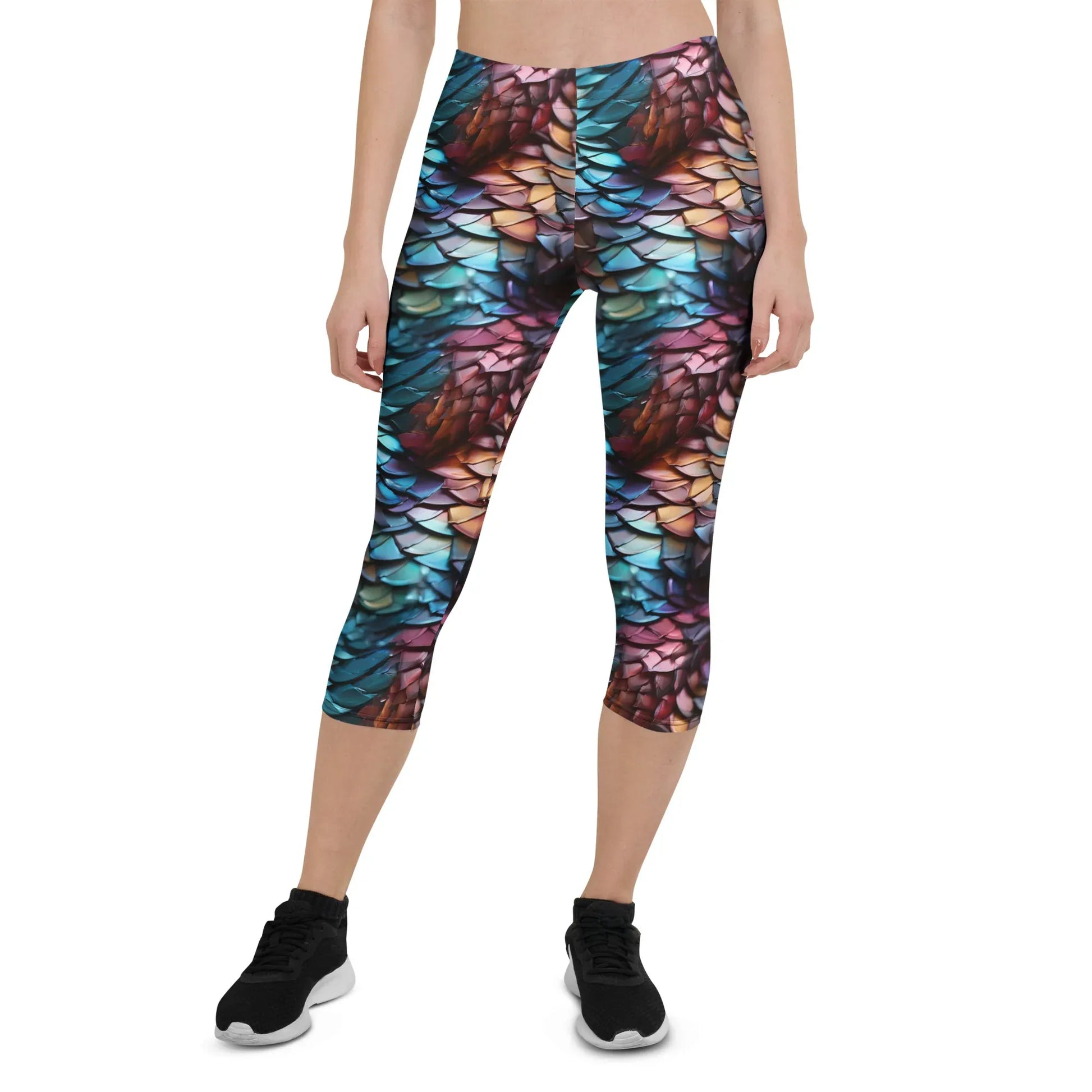 drachenschuppe-damen-capri-leggings-capri-leggings-jlr-design-1 - JLR Design