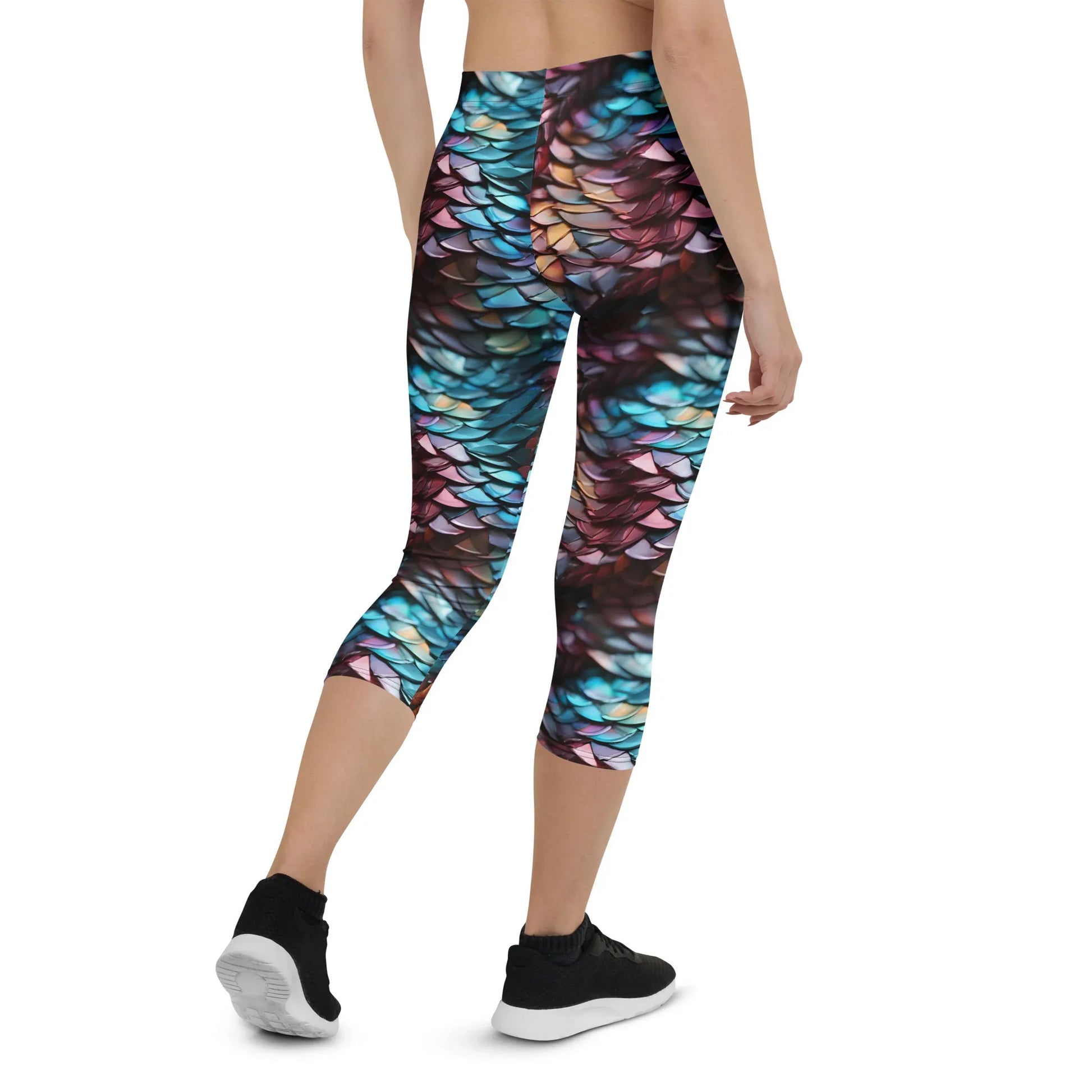 drachenschuppe-damen-capri-leggings-capri-leggings-jlr-design-8 - JLR Design