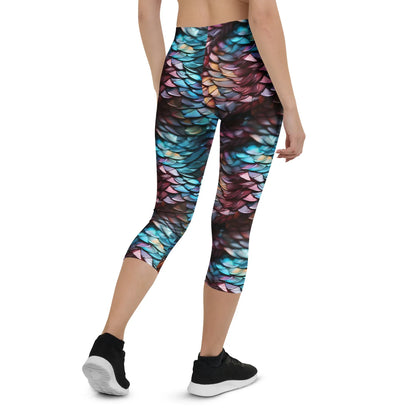 drachenschuppe-damen-capri-leggings-capri-leggings-jlr-design-8 - JLR Design