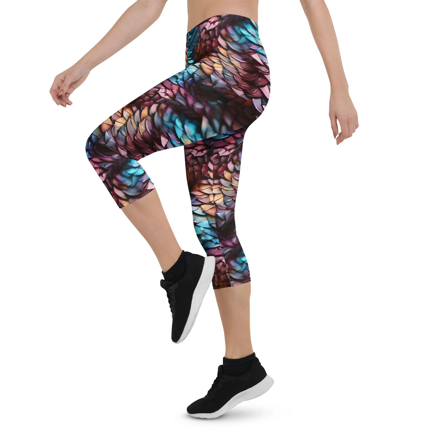 drachenschuppe-damen-capri-leggings-capri-leggings-jlr-design-9 - JLR Design