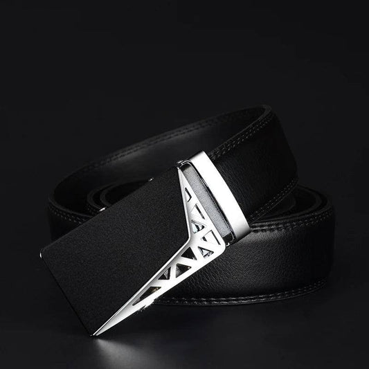 echtleder-gurtel-mit-edler-ratschenschnalle-unisex-automatik-gurtel-aus-metall-gurtel-jlr-design-1 - JLR Design