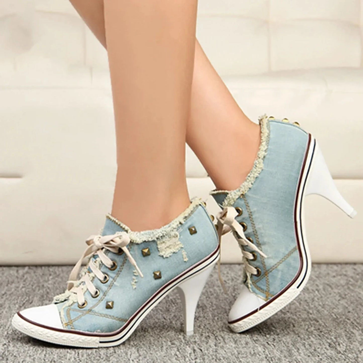 edle-stiletto-heels-aus-canvas-modern-und-feminin-high-heels-jlr-design-2 - JLR Design