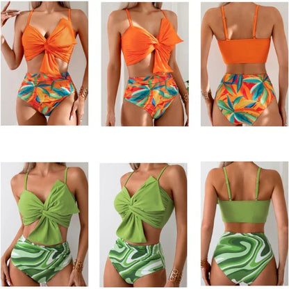einfarbiges-bikini-set-mit-grosser-schleife-bikini-mit-schleife-jlr-design-2 - JLR Design