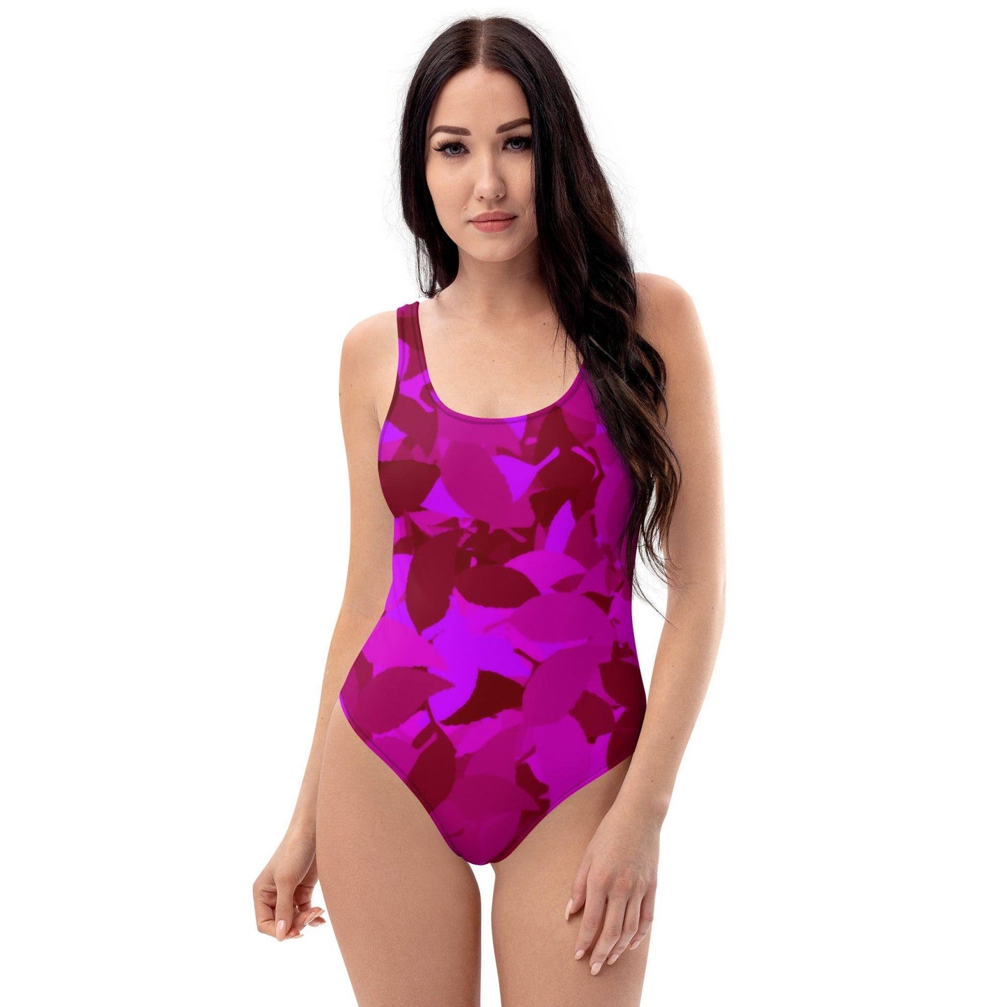 einteiliger-pink-leaf-badeanzug-mit-cheeky-passform-badeanzug-jlr-design-1 - JLR Design