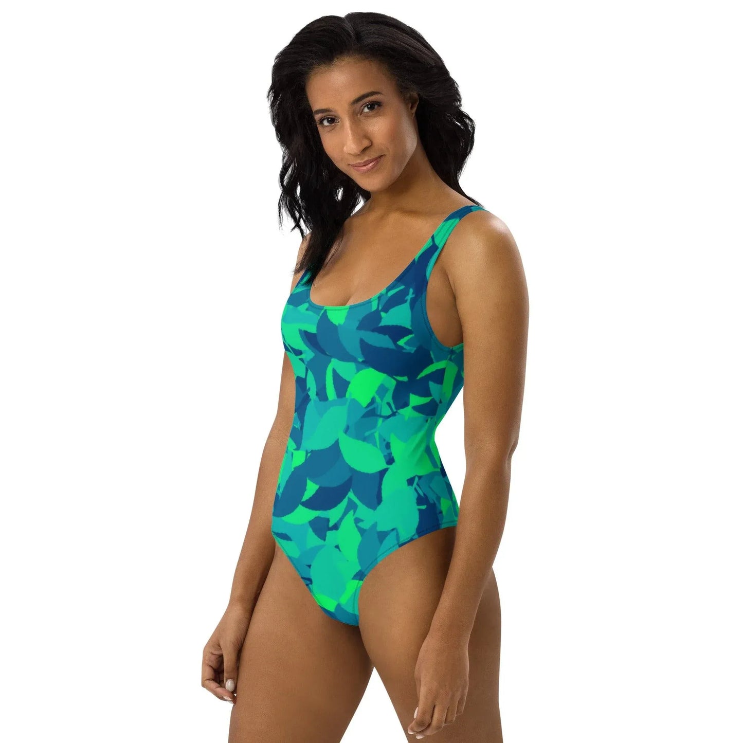 einteiliger-turquoise-leaf-badeanzug-mit-cheeky-passform-badeanzug-jlr-design-16 - JLR Design