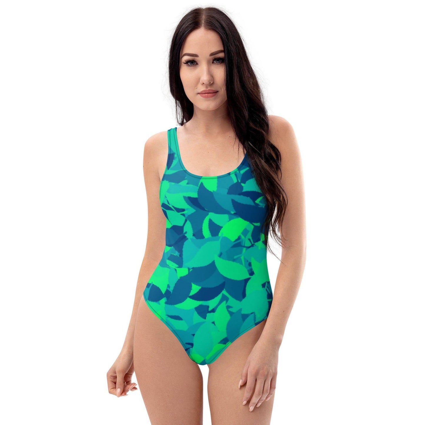 einteiliger-turquoise-leaf-badeanzug-mit-cheeky-passform-badeanzug-jlr-design-7 - JLR Design